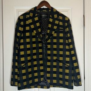 Stine Goya Checkered Blazer Jacket